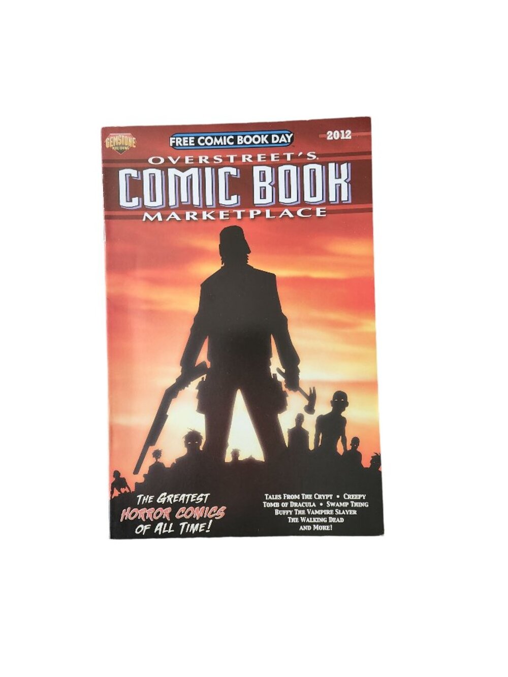 Overstreets Comic Book Marketplace 2012 Free Comic Book Day Bagged Boarded